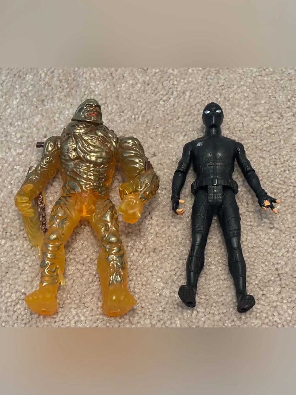 Marvel Spider-Man Molten Man Far From Home Stealth Suit 6” Action Figure